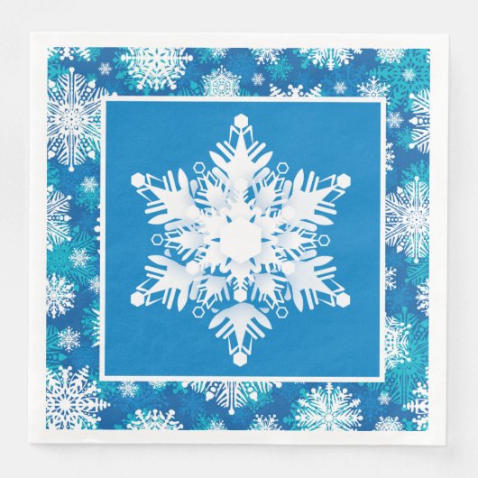 Winter Wonderland Serviette (Vorderseite)