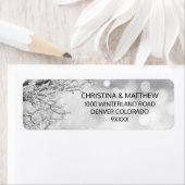 Winter Wonderland Snow Branch Hochzeit (Insitu)