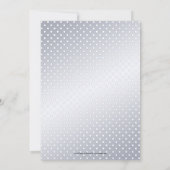 Winter Wonderland Snow Bridal Dusche Einladung (Rückseite)