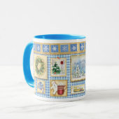 Winter Wonderland Snow Fun Country Coffee Cup Tasse (Vorderseite Links)