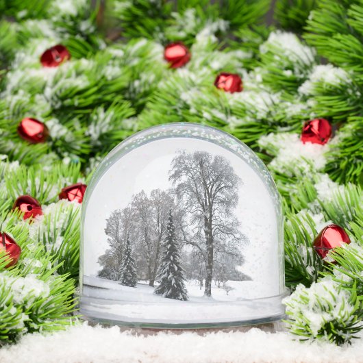 Winter Wonderland Snow Globe Snow Forest Snowglobe Schneekugeln (Weihnachten)