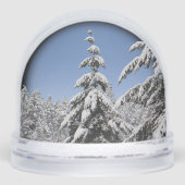 Winter Wonderland Snow Globe Snow Forest Snowglobe Schneekugeln (Vorderseite)