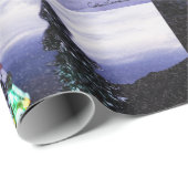 Winter Wonderland Snow Scene 2020 Geschenkpapier (Rolleneckpunkt)