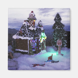 Winter Wonderland Snow Scene 2020 Magnet