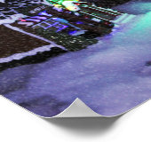 Winter Wonderland Snow Scene 2020 Poster (Ecke)