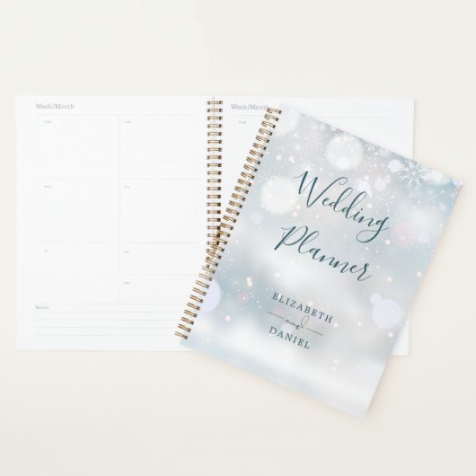 Winter Wonderland Snow Wedding Planer (Anzeige)