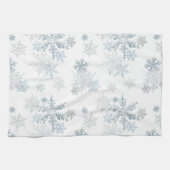 Winter Wonderland Snowflake Geschirrtuch (Horizontal)