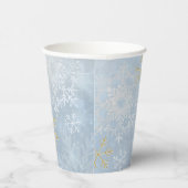 Winter Wonderland Snowflake Paper Cups Pappbecher (Rechts)
