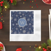 Winter Wonderland Snowflake Serviette
