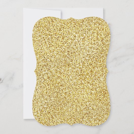 Winter Wonderland Snowflake Sparkone Geburtstag Einladung (Rückseite)