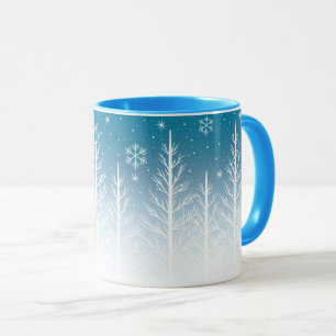Winter Wonderland Snowflake Weihnachten Kaffeepaus Tasse