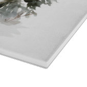 Winter Wonderland Snowman Schneidebrett (Ecke)