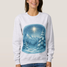 Winter Wonderland Snowy Forest Sweatshirt | Cosy C