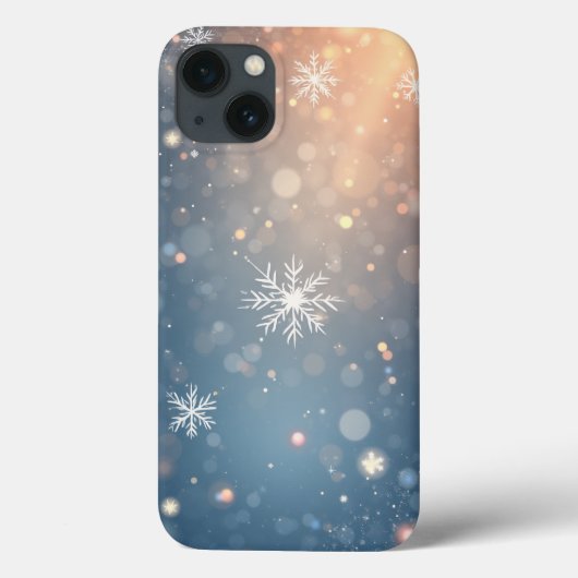 Winter Wonderland Sparkle iPhone Case (Rückseite)