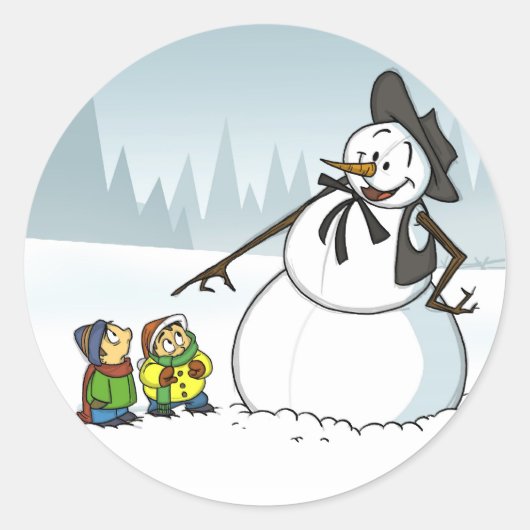 Winter Wonderland Stickers (Vorderseite)