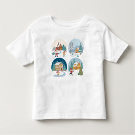 Winter Wonderland T Shirt. Kleinkind T-shirt