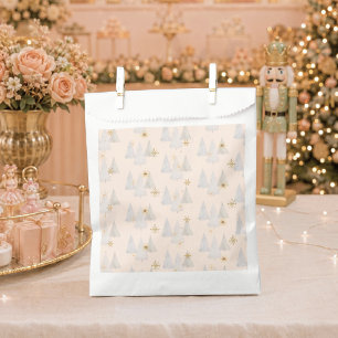 Winter Wonderland Tannenbaum-Schneeflocken-Baby-Pa Geschenktütchen