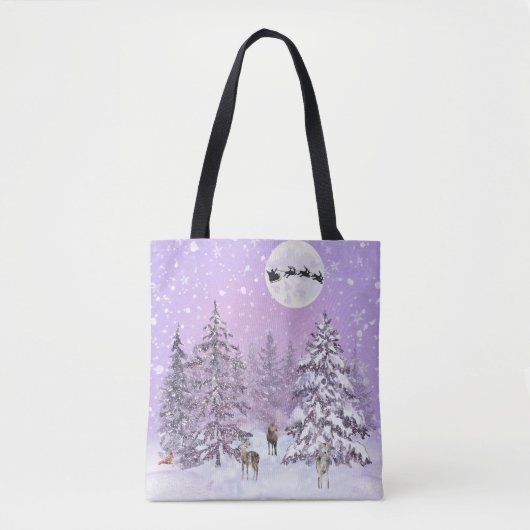 winter wonderland tasche (Vorderseite)