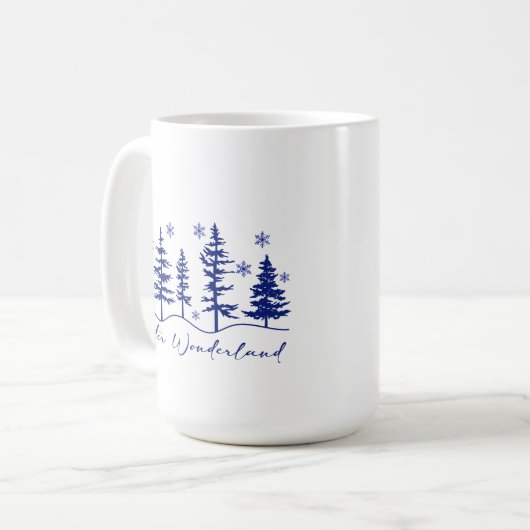 Winter Wonderland Tasse (Vorderseite Links)