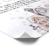 Winter Wonderland Time Kapselposter Poster (Ecke)