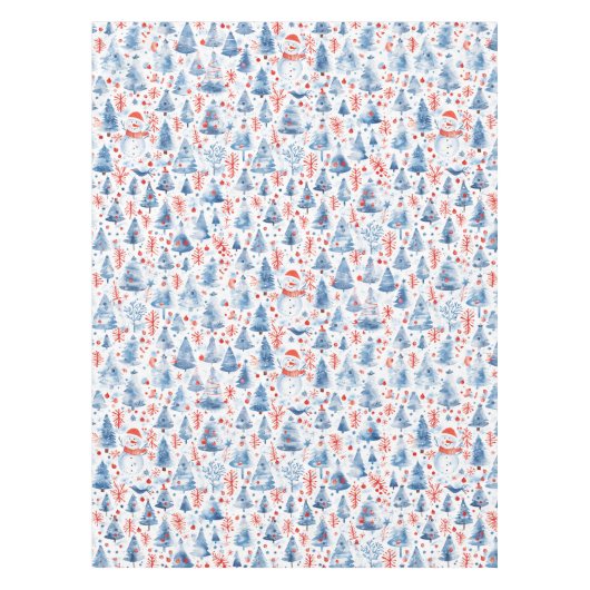 Winter Wonderland Tischdecke (Vorderseite)