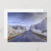 Winter Wonderland Travel Foto Postkarte (Vorne/Hinten)