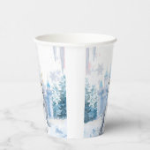 Winter Wonderland Unicorn| Magical Snow Pappbecher (Rechts)