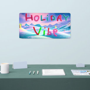 Winter Wonderland Urlaubsstimmung Banner