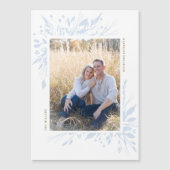 Winter Wonderland Vertical Holiday Foto Magnet (Vorderseite)