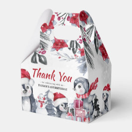 Winter Wonderland Vielen Dank für Ihre Unterstützu Geschenkschachtel