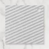 Winter Wonderland Vielen Dank, viel Blau Geschenkanhänger (Rückseite)