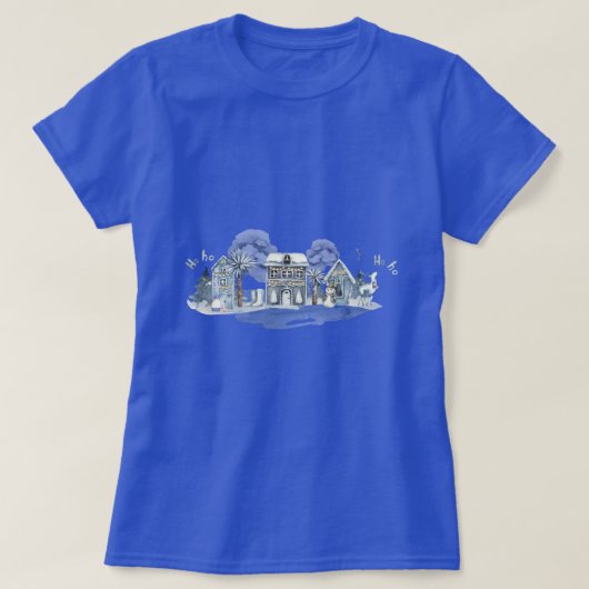 Winter Wonderland Village T-Shirt (Design vorne)