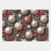 Winter Wonderland & Vintage Geschenkpapier Set (Vorderseite 2)