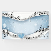 Winter Wonderland Wedding Banner (Horizontal)