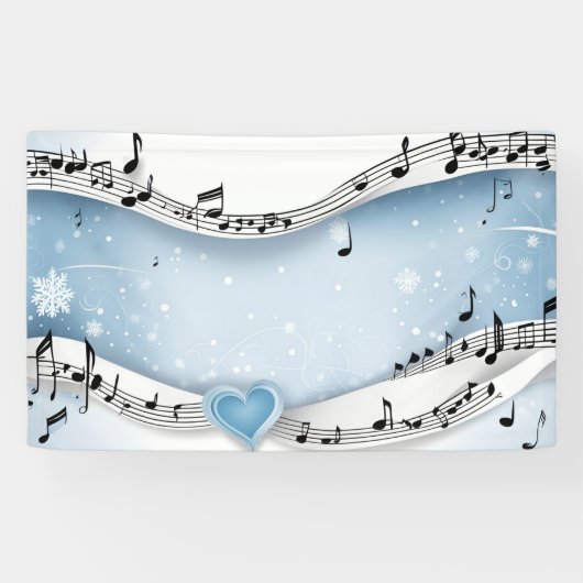 Winter Wonderland Wedding Banner (Horizontal)