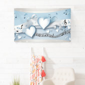 Winter Wonderland Wedding Banner (Insitu)