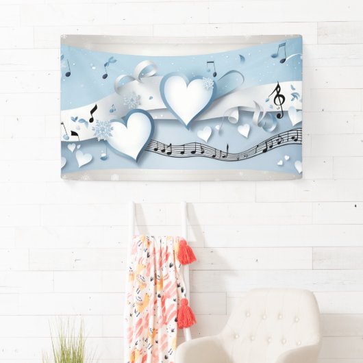 Winter Wonderland Wedding Banner (Insitu)