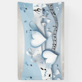 Winter Wonderland Wedding Banner (Vertikal)