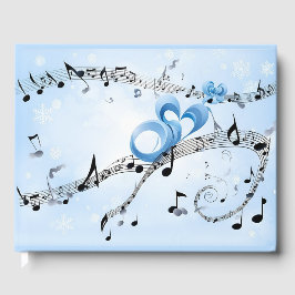 Winter Wonderland Wedding Guest Book Gästebuch