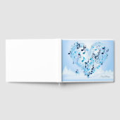 Winter Wonderland Wedding Guest Book Gästebuch (Voll)