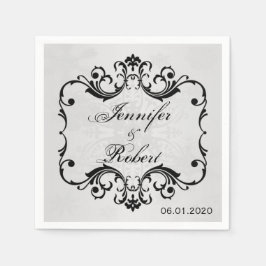 Winter Wonderland Wedding Napkin Serviette