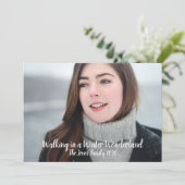 Winter Wonderland Weihnachten (Stehend Vorderseite)