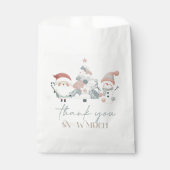 Winter Wonderland Weihnachten Geschenktütchen (Vorderseite)