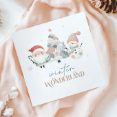 Winter Wonderland Weihnachten Serviette
