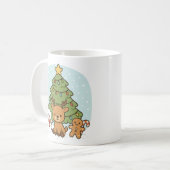 Winter Wonderland Weihnachts-Tasse Kaffeetasse (Vorderseite Links)