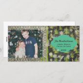 Winter Wonderland Weihnachts-Weihnachtsfotokarte Feiertagskarte (Vorne/Hinten)