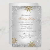 Winter Wonderland Weihnachtsfeiertag 2 Einladung (Vorne/Hinten)