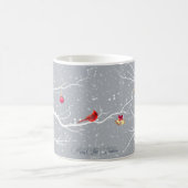 Winter Wonderland Weihnachtsferien Kaffeetasse (Mittel)