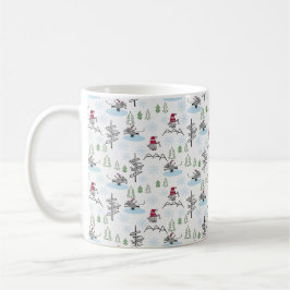 Winter Wonderland Weihnachtskaffee Tasse