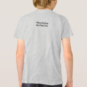 Winter Wonderland Weihnachtsmannmütze Children Tri-Blend Shirt (Rückseite)